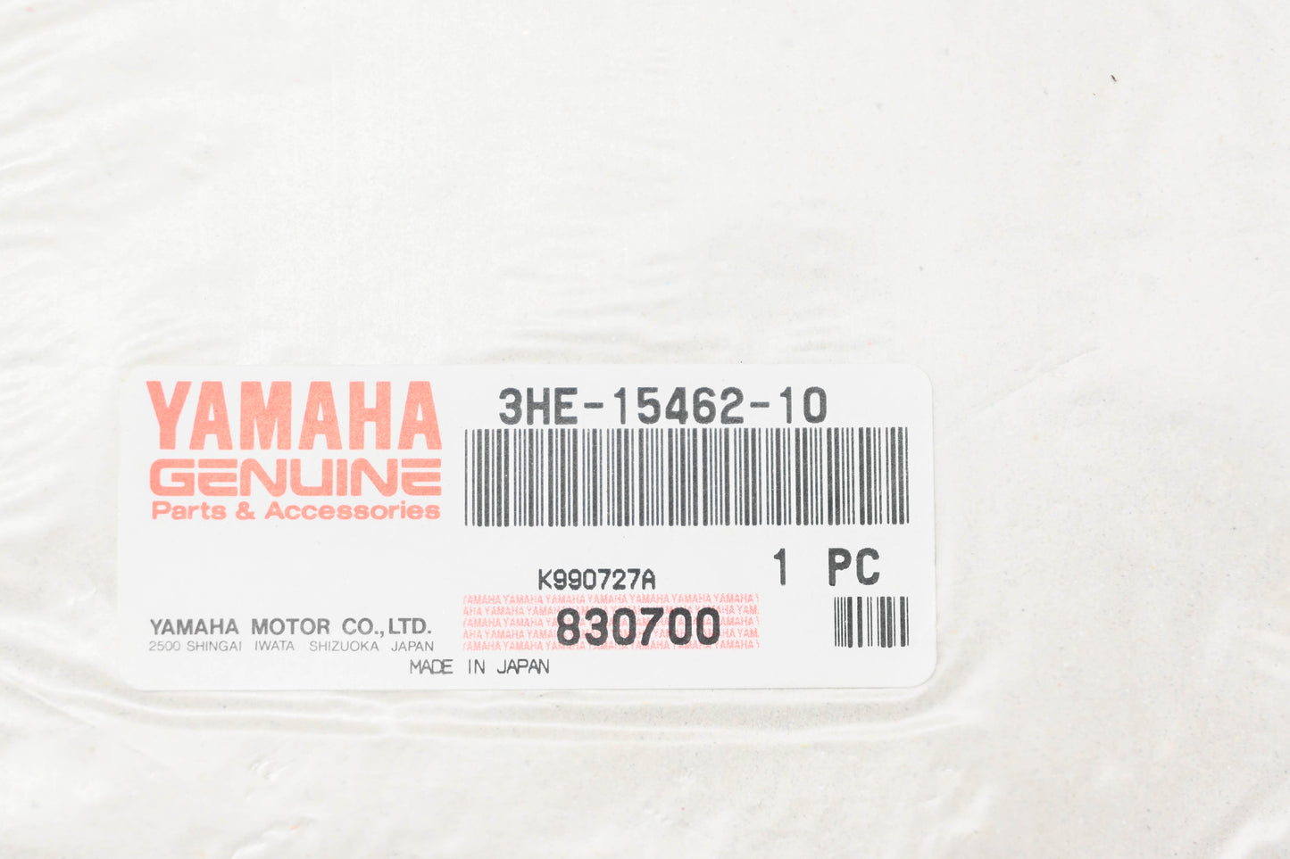 New OEM Yamaha 3HE-15462-10-00 Crankcase Cover Gasket NOS