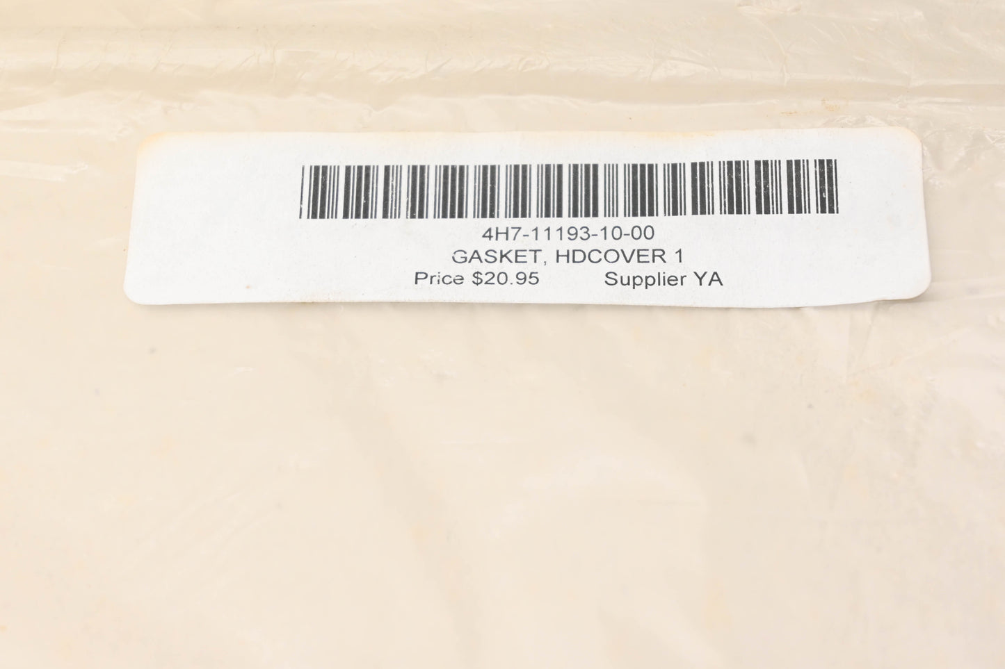 New OEM Yamaha 4H7-11193-10-00 Head Cover Gasket NOS