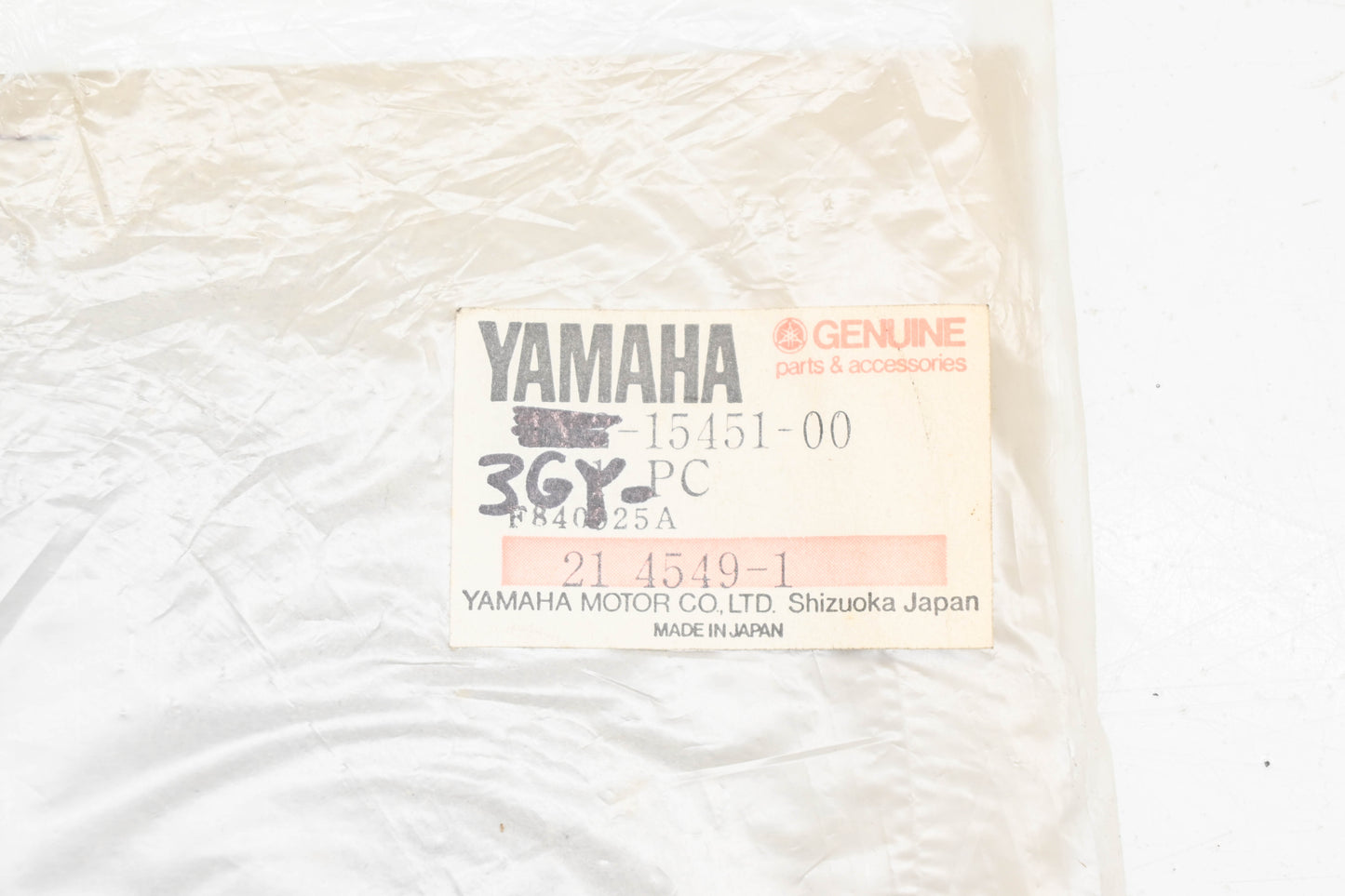 New OEM Yamaha 3GY-15451-00-00 Crankcase Cover Gasket NOS