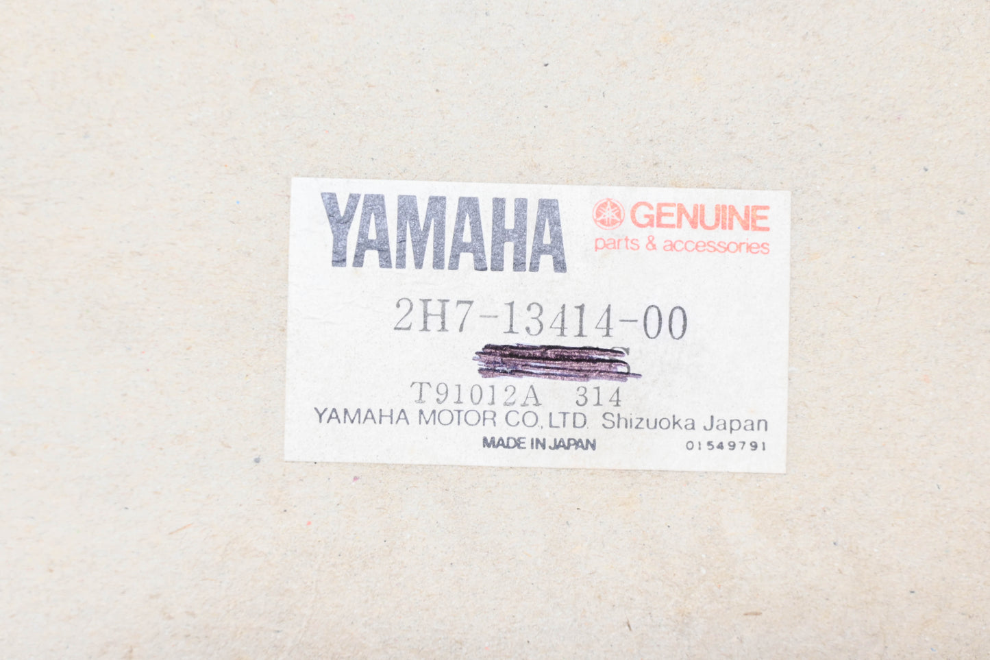 New OEM Yamaha 2H7-13414-00-00 Strainer Gasket NOS