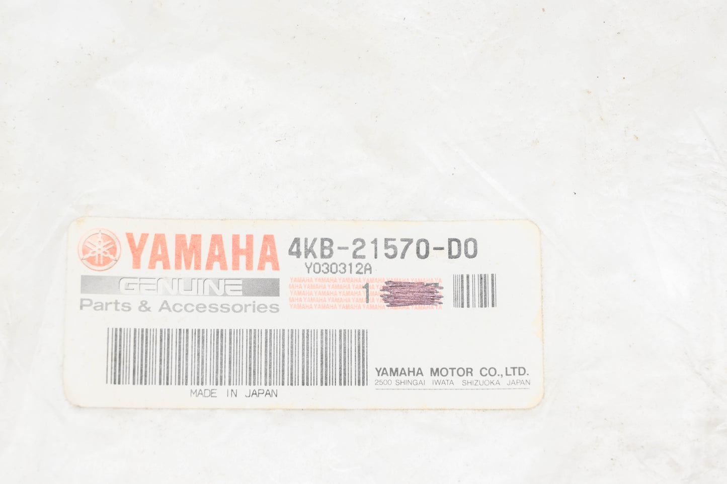 New OEM Yamaha 4KB-21570-D0-00 Wolverine 350 Graphic Kit NOS