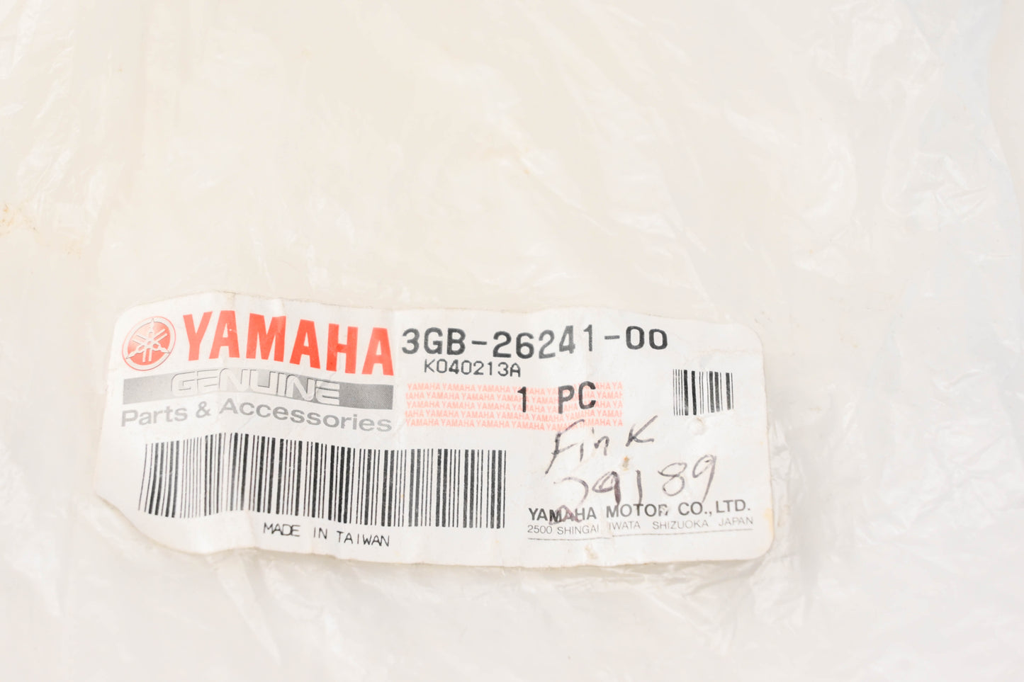 New OEM Yamaha 3GB-26241-00-00 Left Handed Grip NOS