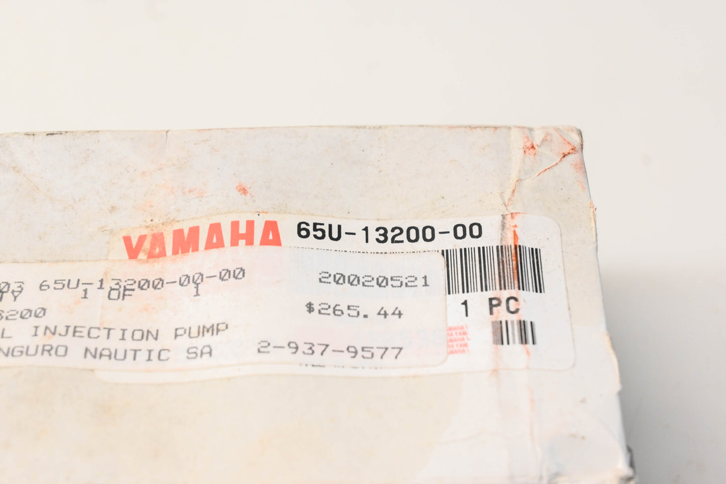 New OEM Yamaha 65U-13200-00-00 Oil Injection Pump NOS