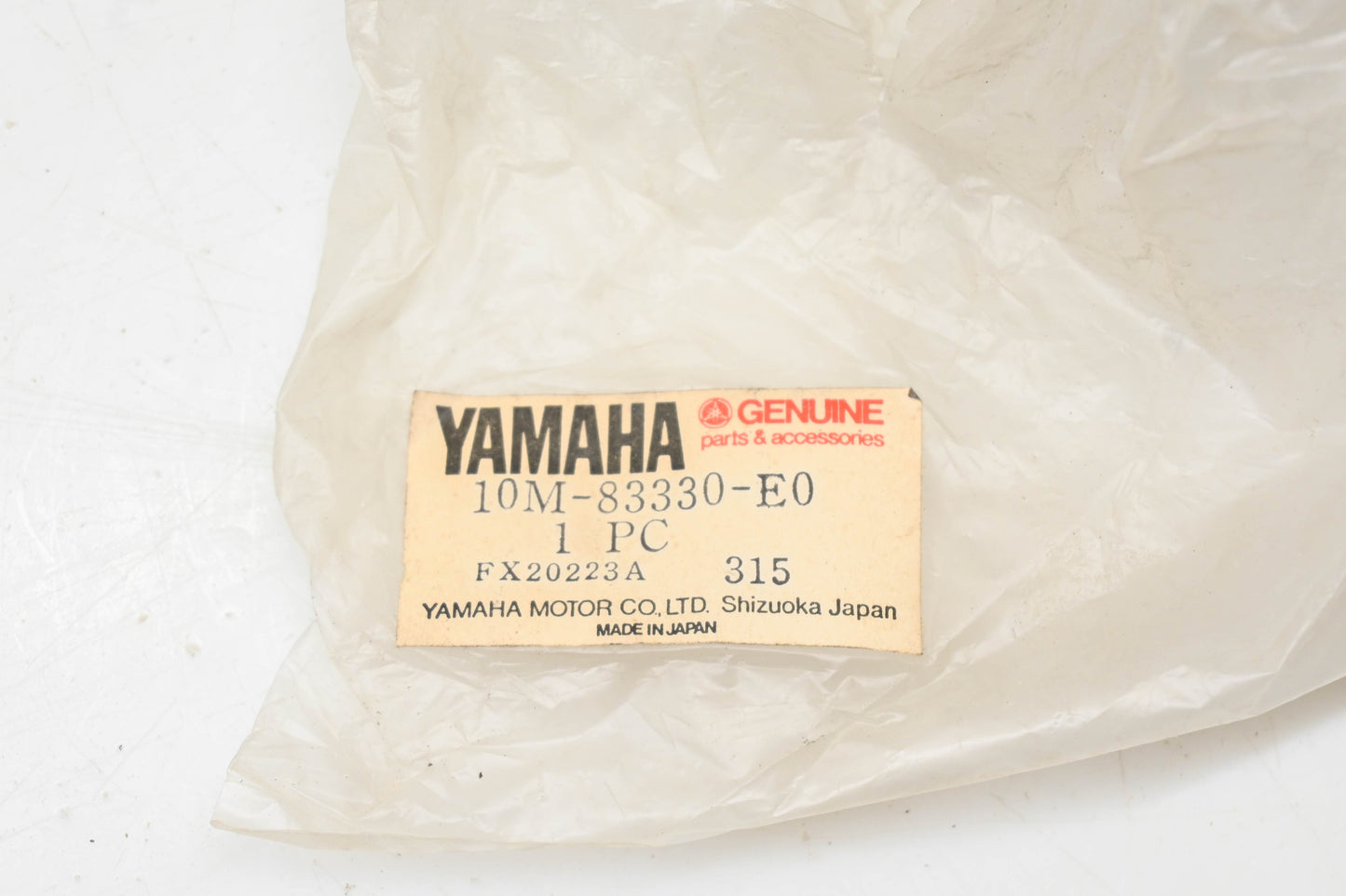New OEM Yamaha 10M-83330-E0-00 Flasher Light Assembly NOS