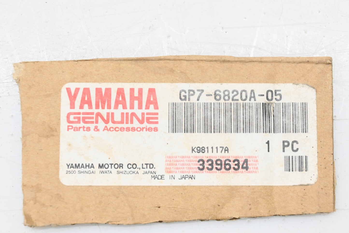 New OEM Yamaha GP7-6820A-05-00 Meter Assembly NOS