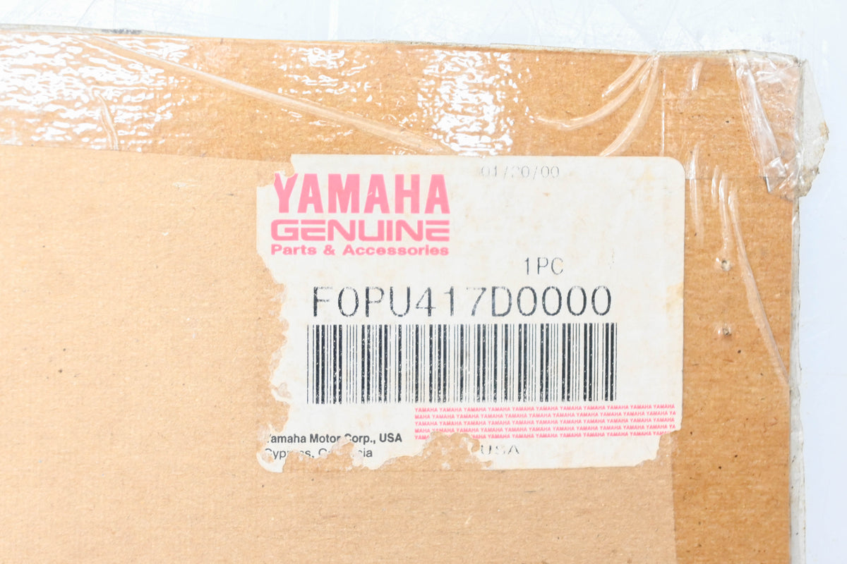 New OEM Yamaha F0P-U417D-00-00 Wave Runner Graphic Decal NOS