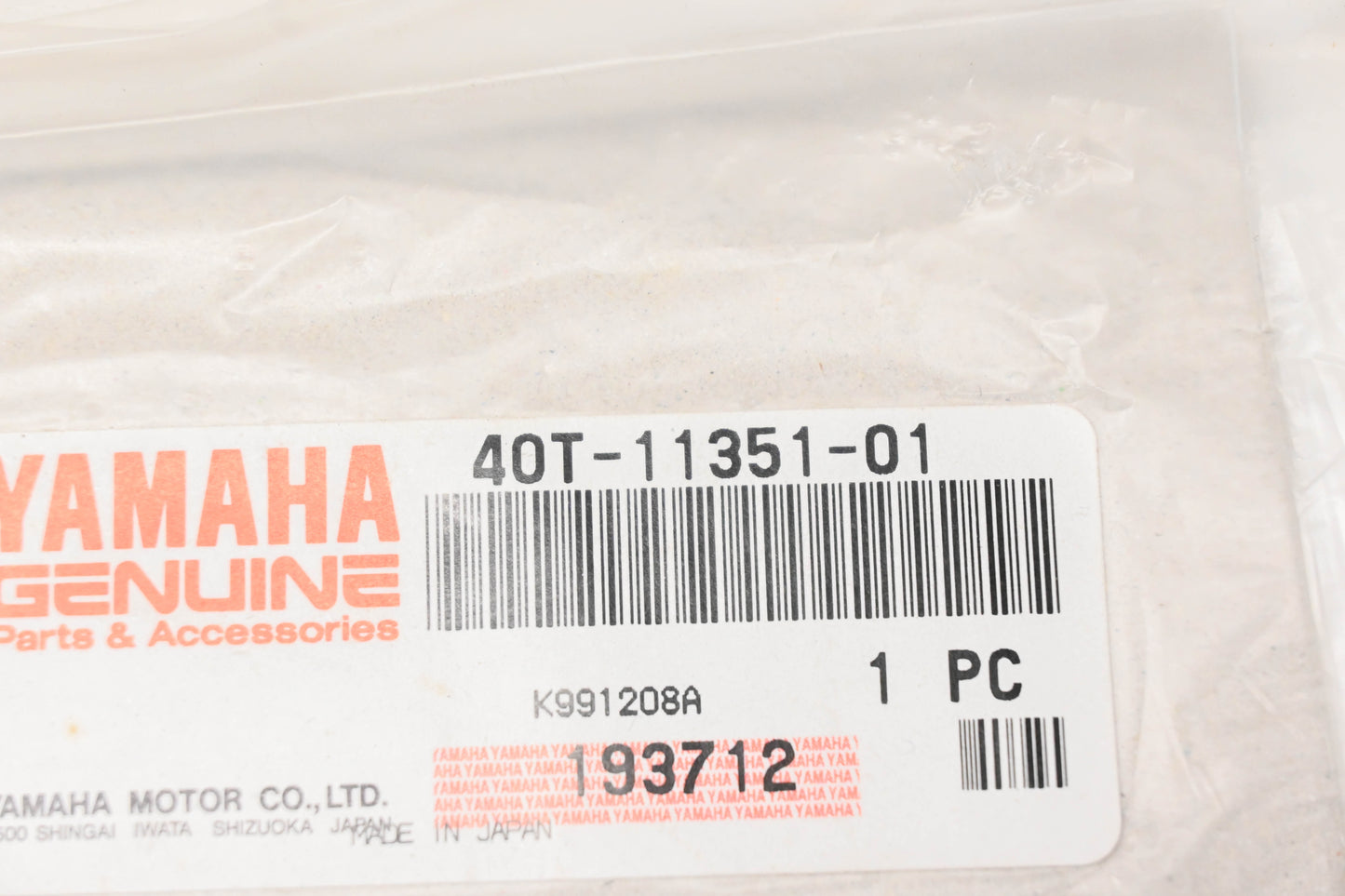 New OEM Yamaha 40T-11351-01-00 Cylinder Gasket NOS