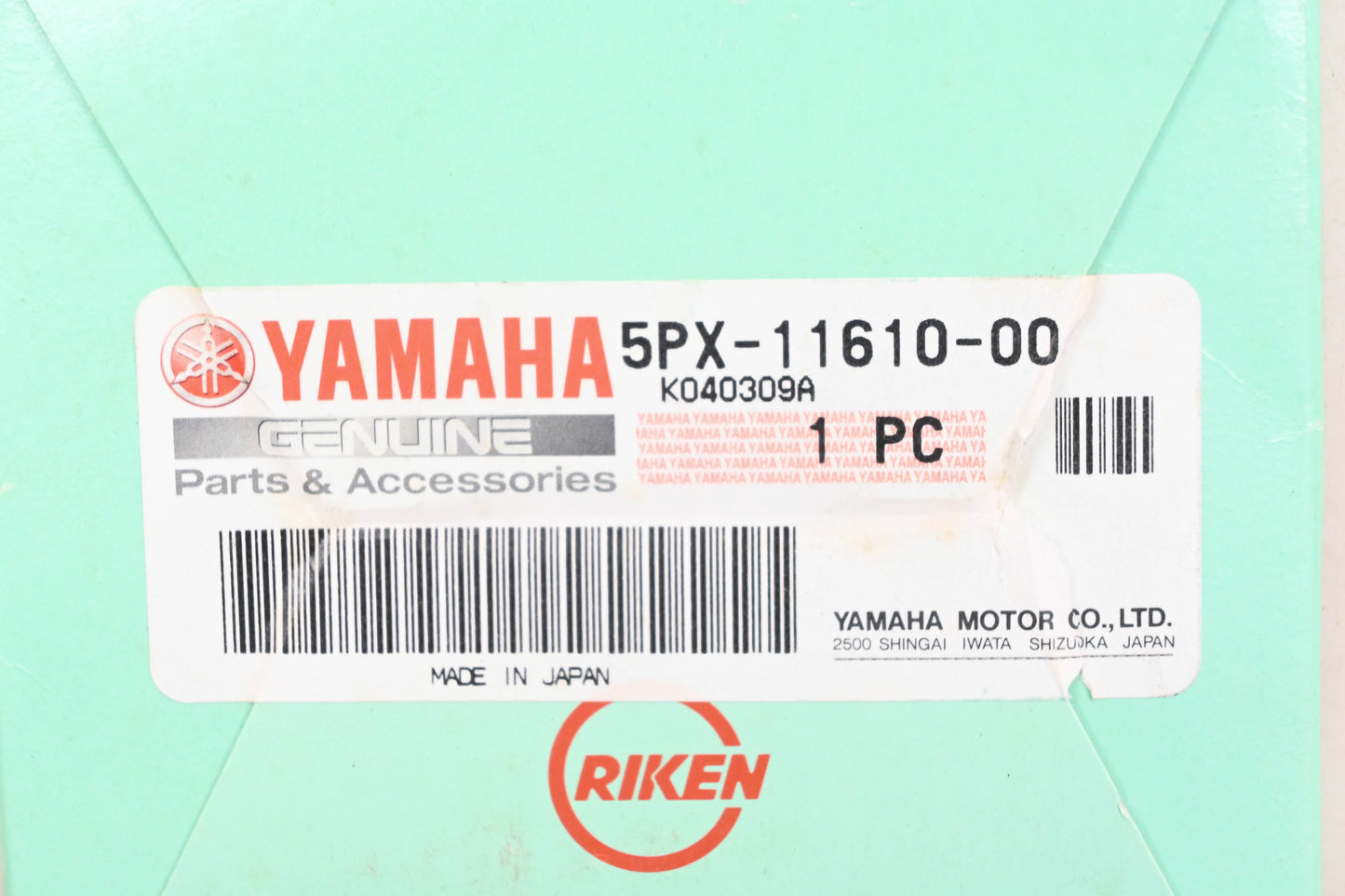 New OEM Yamaha 5PX-11610-00-00 Piston Ring Kit NOS