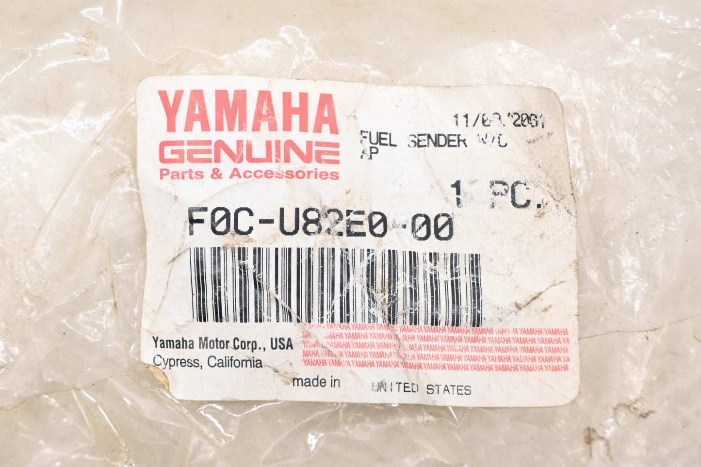 New OEM Yamaha F0C-U82E0-00-00 Fuel Sender With Cap Unit NOS