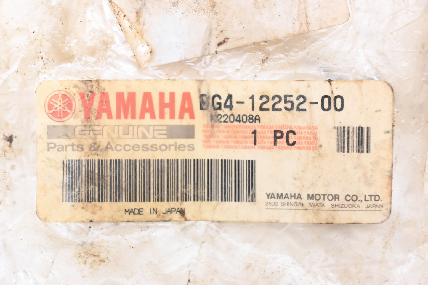 New OEM Yamaha BG4-12252-00-00 Chain Damper NOS