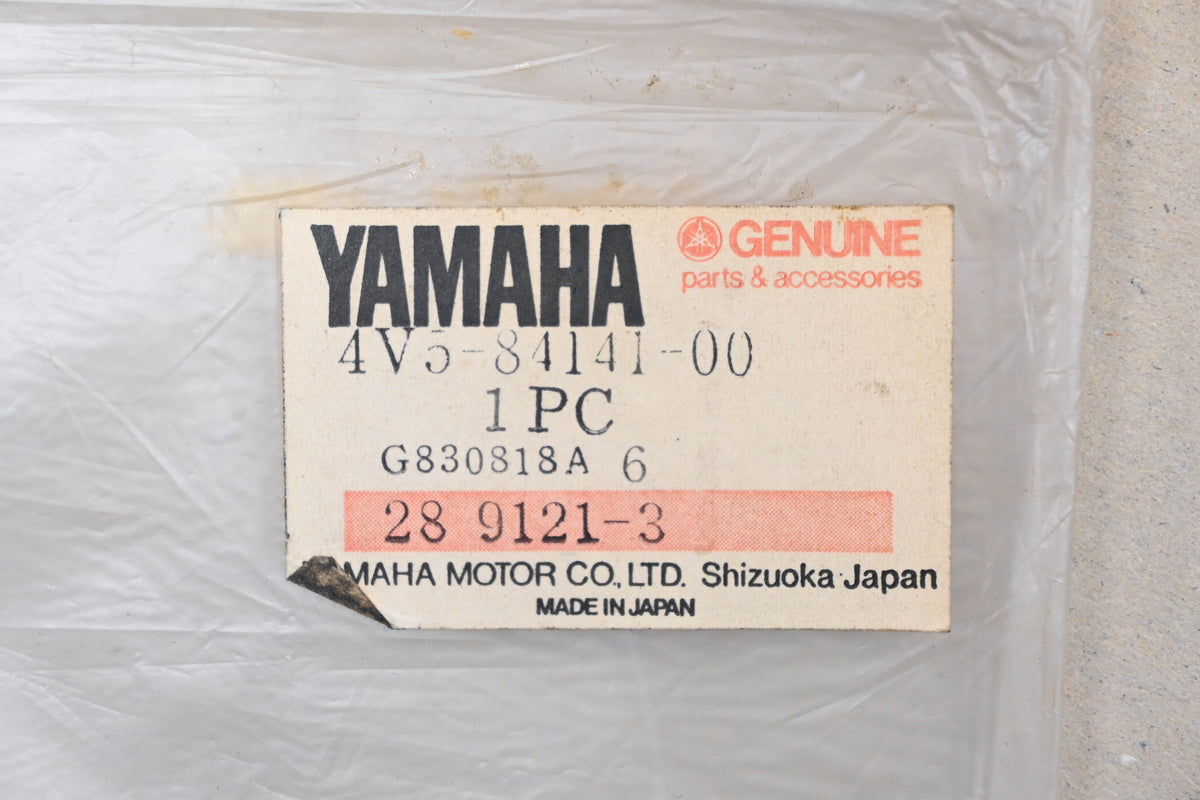 New OEM Yamaha 4V5-84141-00-00 Yellow Headlight Emblem Decal NOS