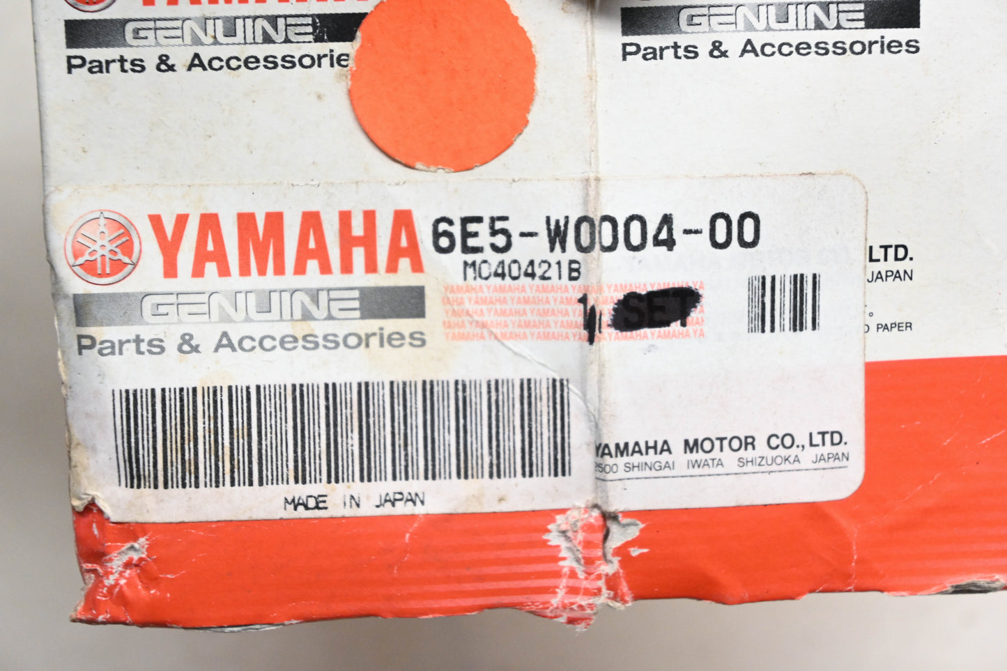 New OEM Yamaha 6E5-W0004-00-00 Reed Valve Petal Kit NOS