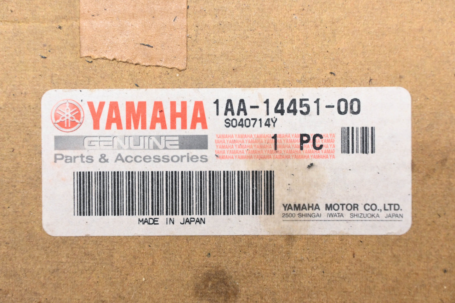 New OEM Yamaha 1AA-14451-00-00 Air Cleaner Filter Element NOS