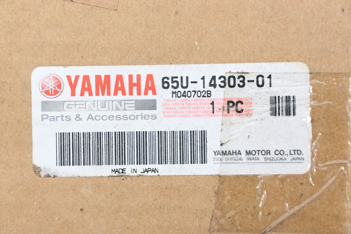 New OEM Yamaha 65U-14303-01-00 Mikuni Carburetor Assembly NOS