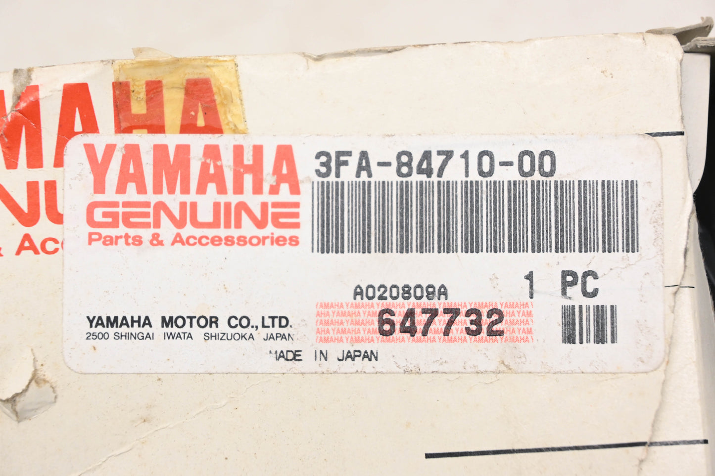 New OEM Yamaha 3FA-84710-00-00 Tail Light Assembly NOS