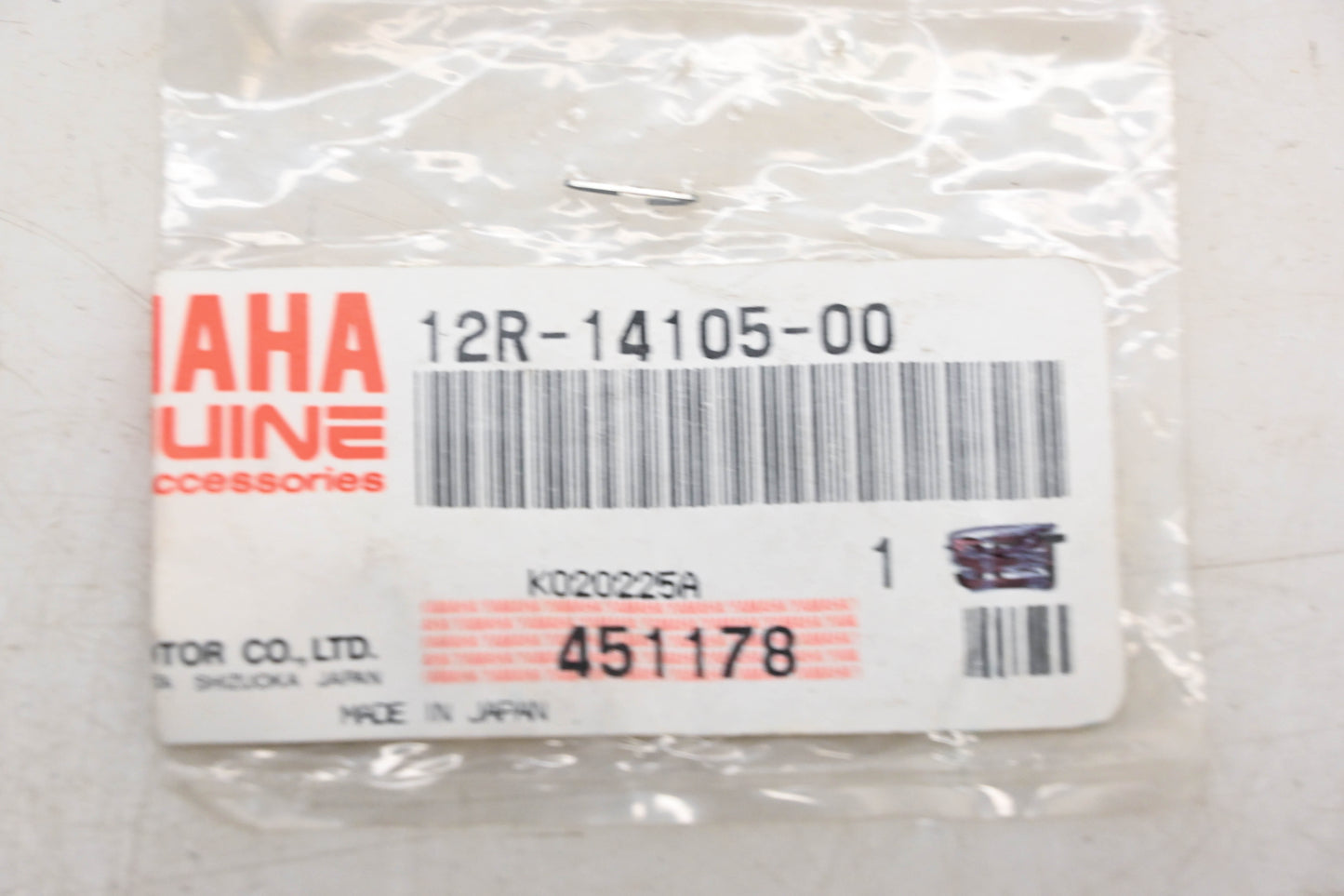 New OEM Yamaha 12R-14105-00-00 Carburetor Air Screw Kit NOS