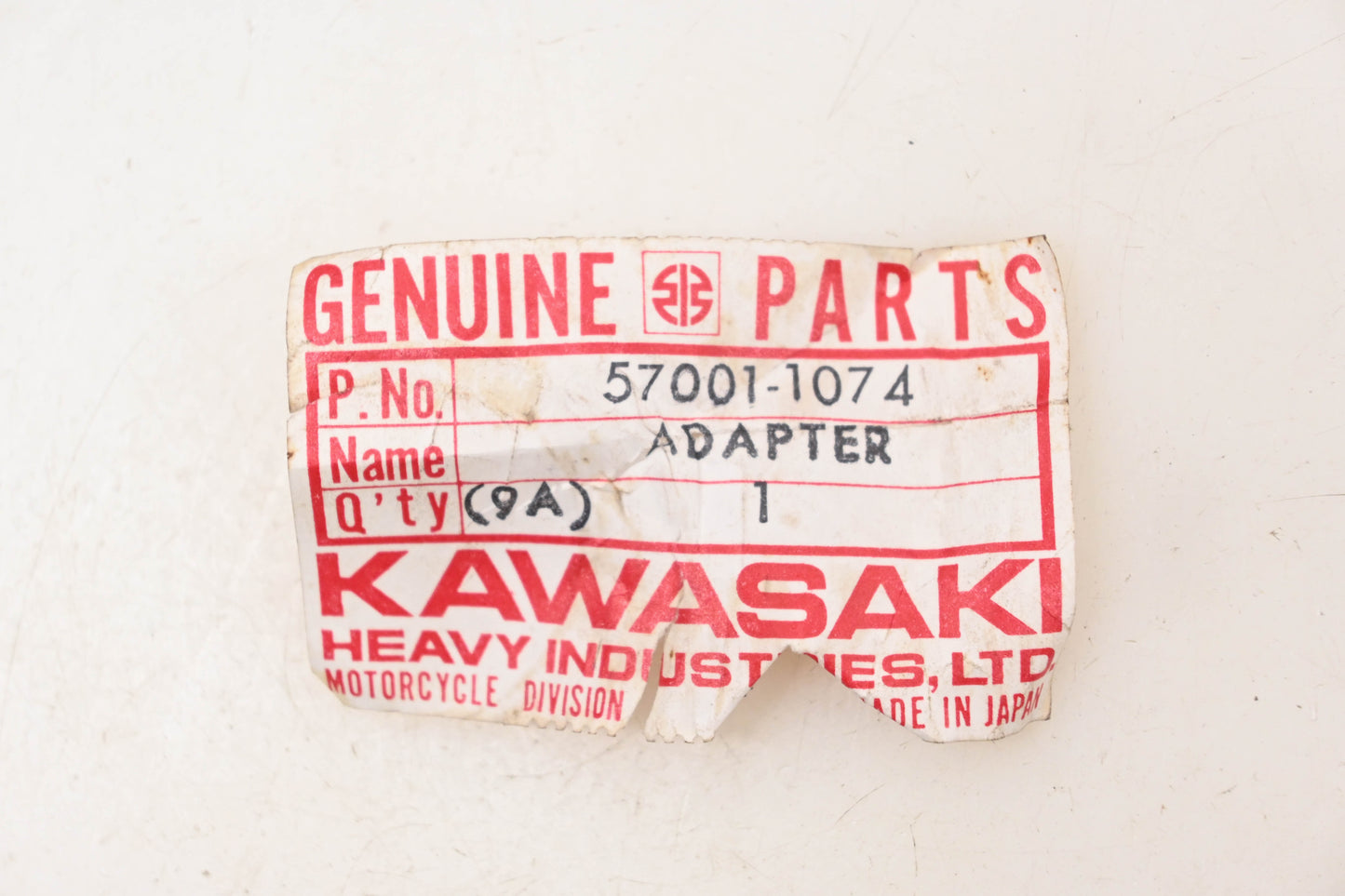 New OEM Kawasaki 57001-1074 Special Tool Stem Bearing Driver Adapter NOS