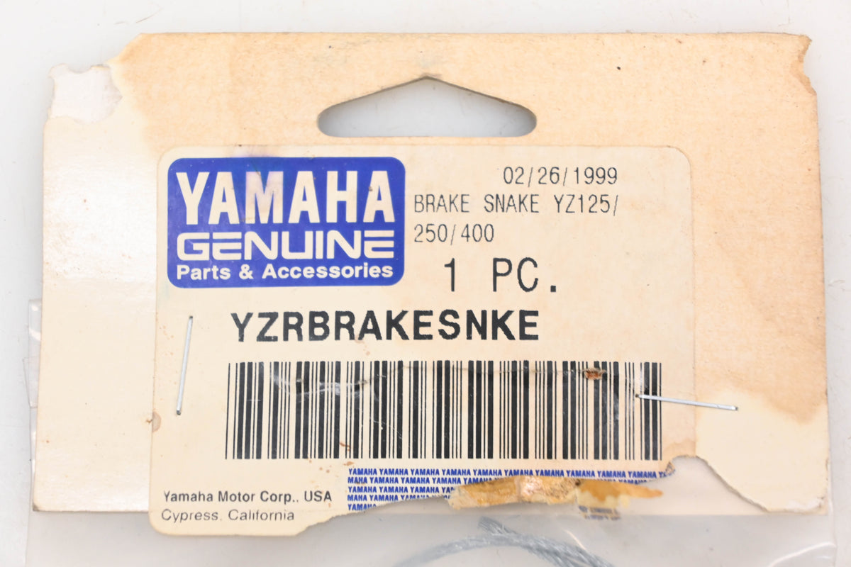 New OEM Yamaha YZR-BRAKE-SN-KE Brake Pedal Snake Kit NOS