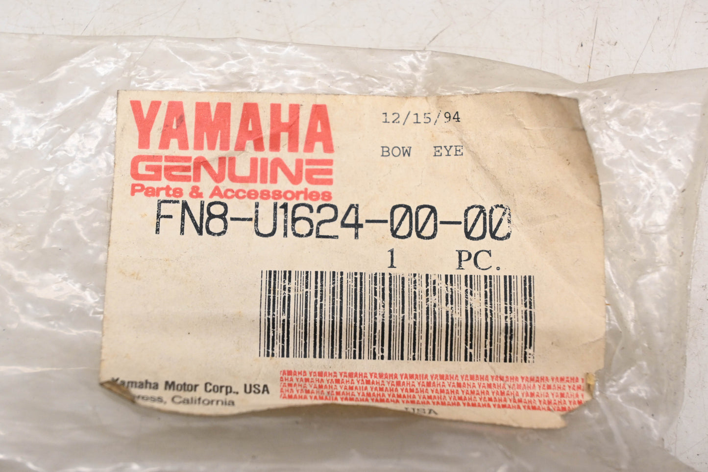 New OEM Yamaha FN8-U1624-00-00 Bow Eye NOS