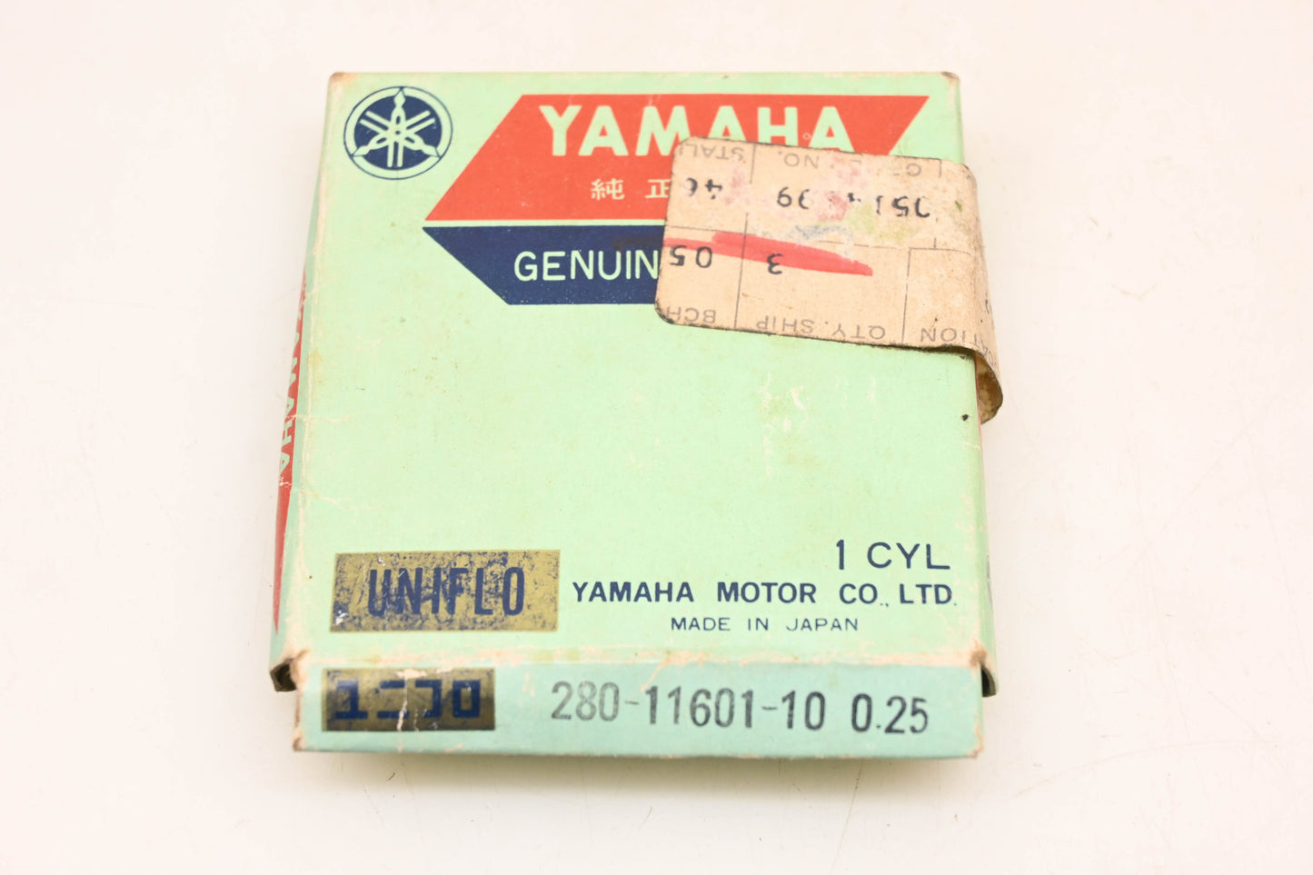 New OEM Yamaha 280-11601-10-00 Piston Ring Kit NOS