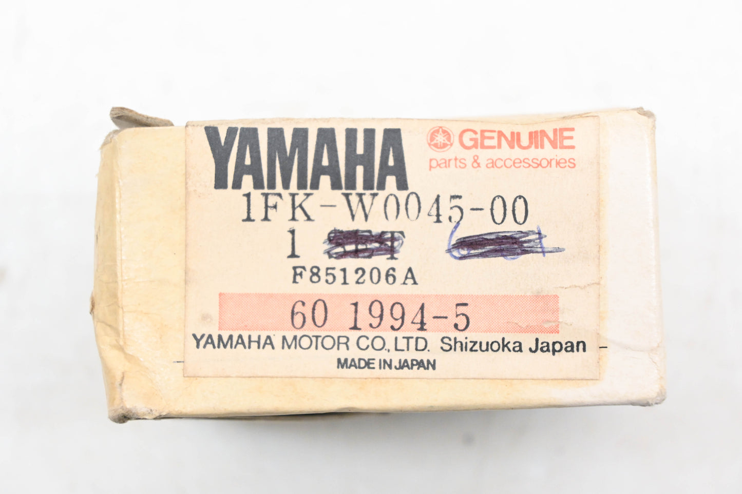 New OEM Yamaha 1FK-W0045-00-00 Brake Pad Kit NOS