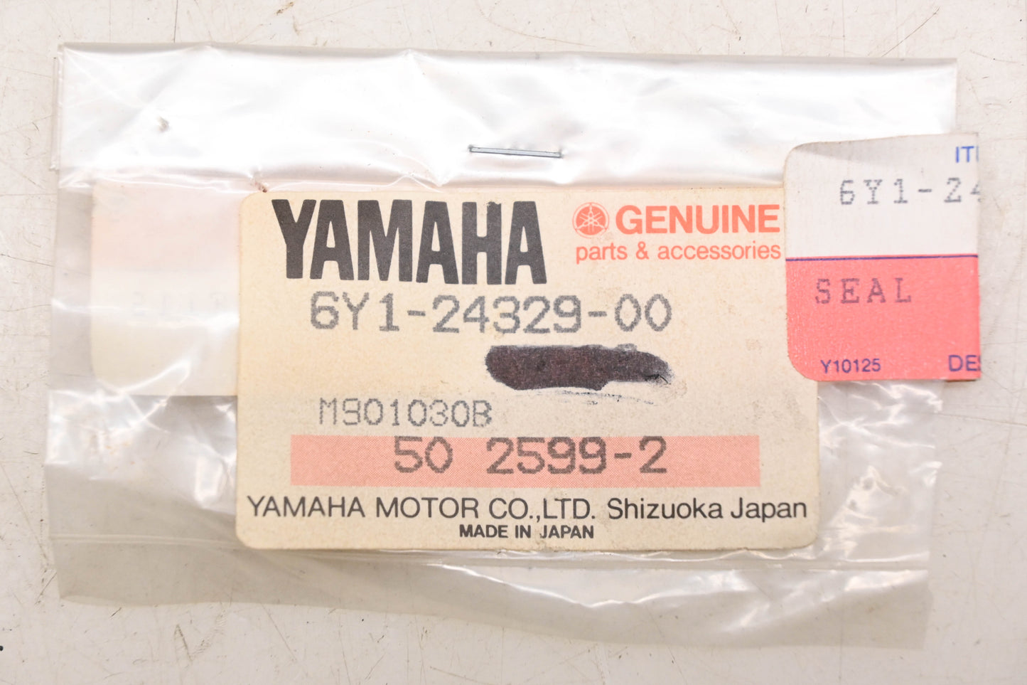 New OEM Yamaha 6Y1-24329-00-00 Seal NOS