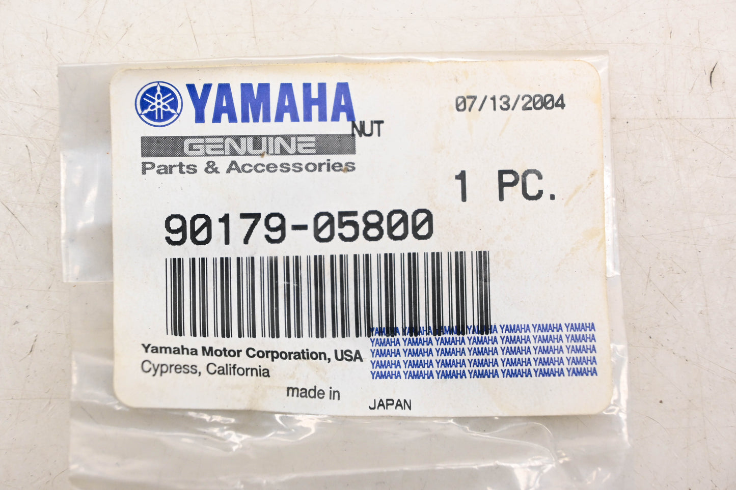 New OEM Yamaha 90179-05800-00 Engine Hatch Nuts Qty 2 NOS