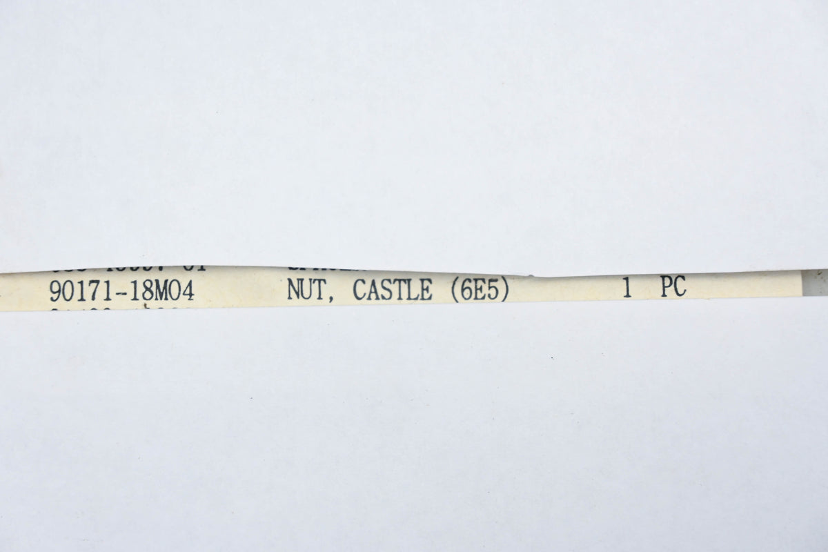 OEM Yamaha 90171-18M04-00 Castle Nut