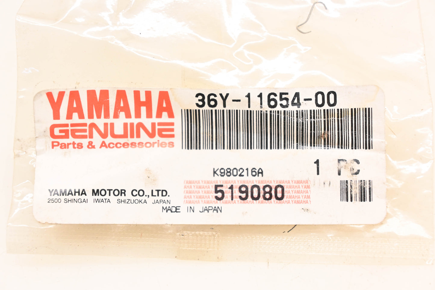 New OEM Yamaha 36Y-11654-00-00 Connecting Rod Bolt NOS