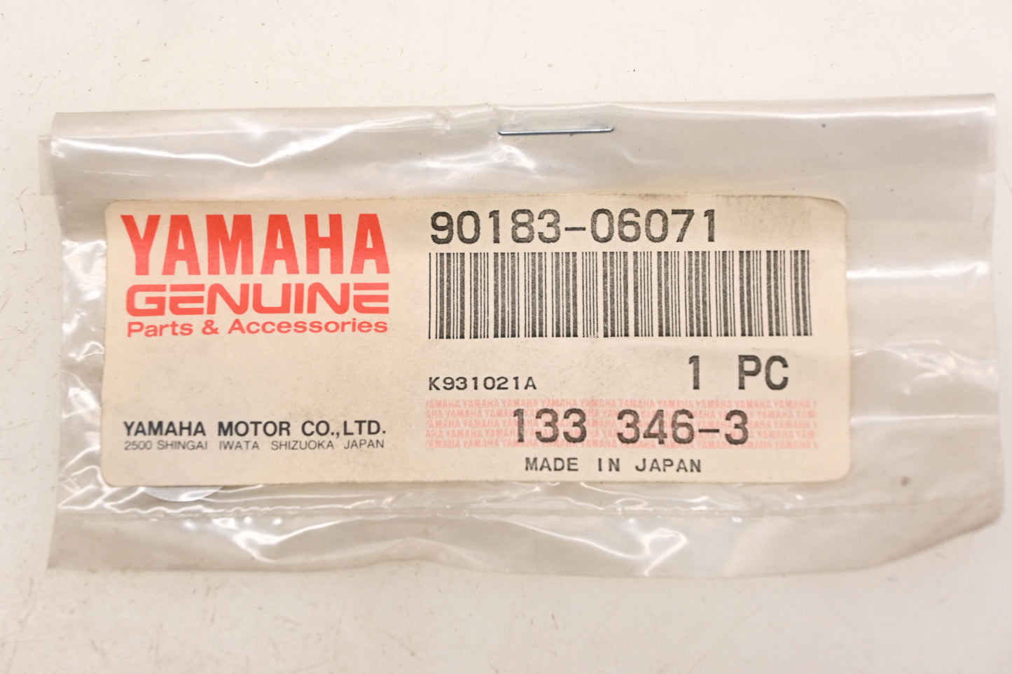 New OEM Yamaha 90183-06071-00 Spring Nuts Qty 2 NOS