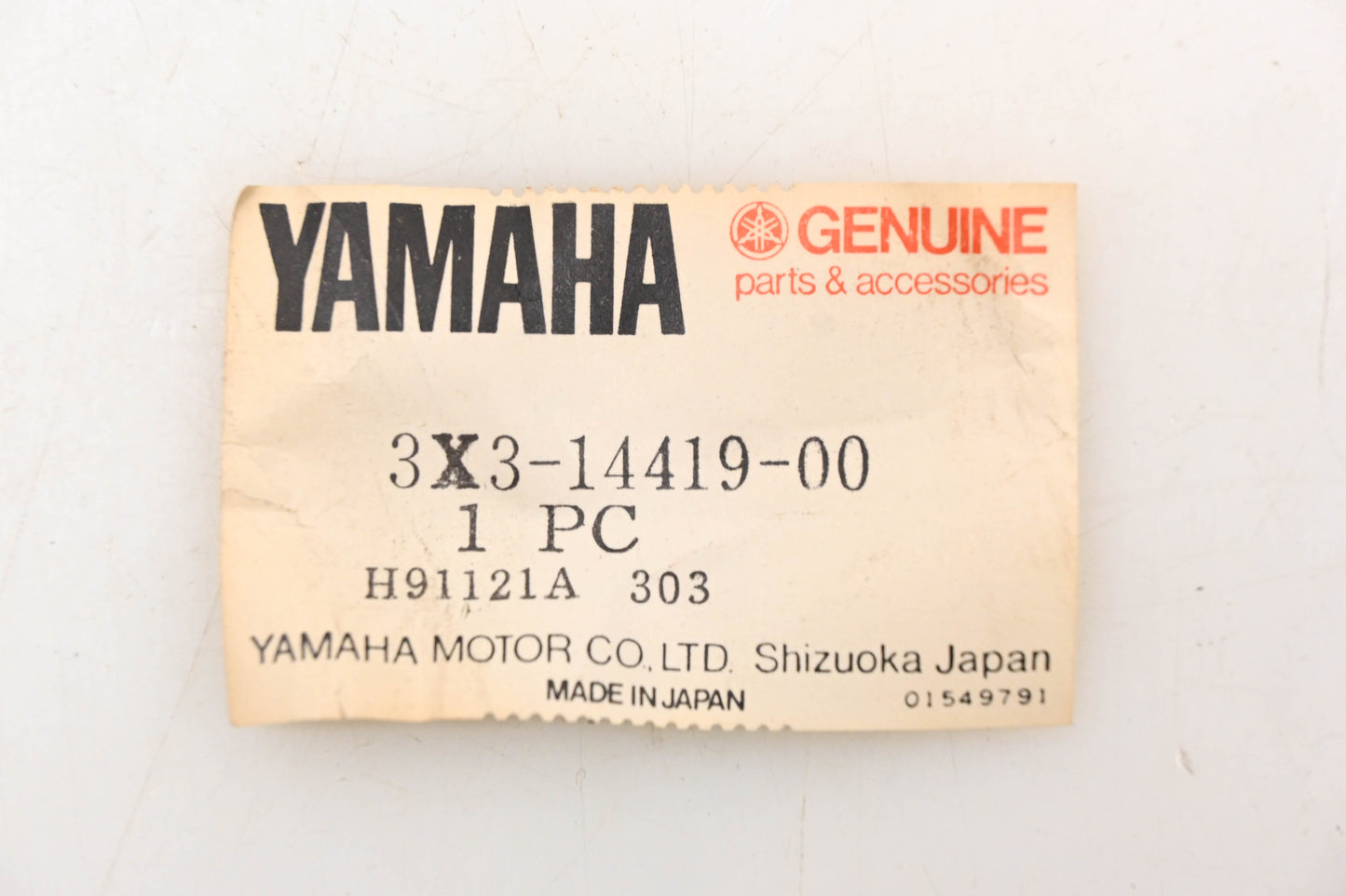 New OEM Yamaha 3X3-14419-00-00 Air Cleaner Intake Pipe NOS