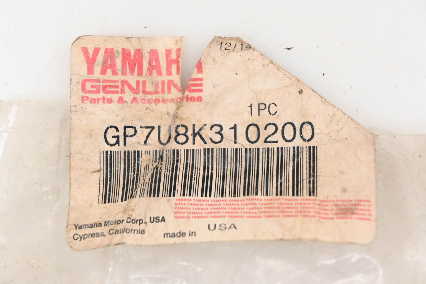New OEM Yamaha GP7-U8K31-02-00 Speed Sensor Assembly NOS