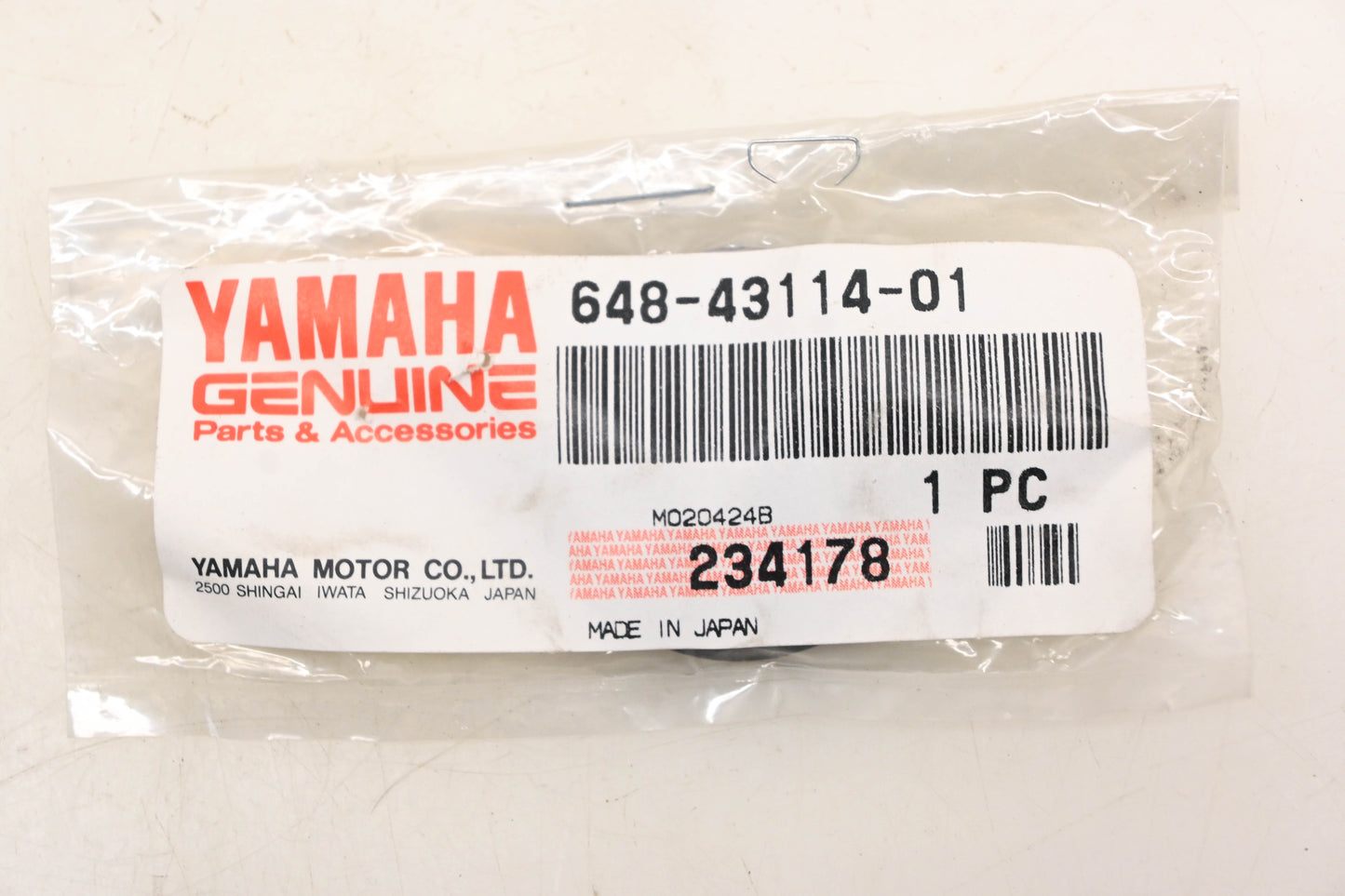 New OEM Yamaha 648-43114-01-00 Transon Clamp Pad NOS