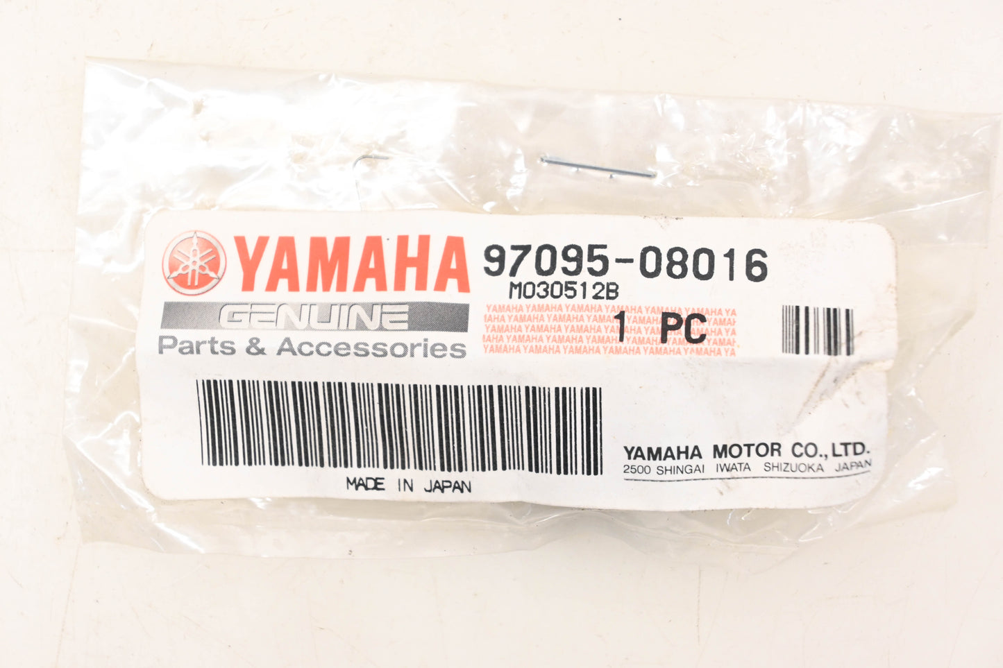 New OEM Yamaha 97095-08016-00 Hex Head Bolt NOS