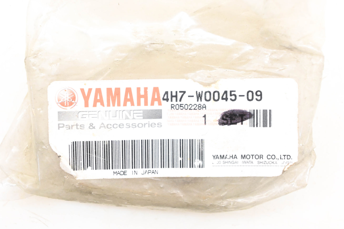 New OEM Yamaha 4H7-W0045-09-00 Brake Pad Kit NOS