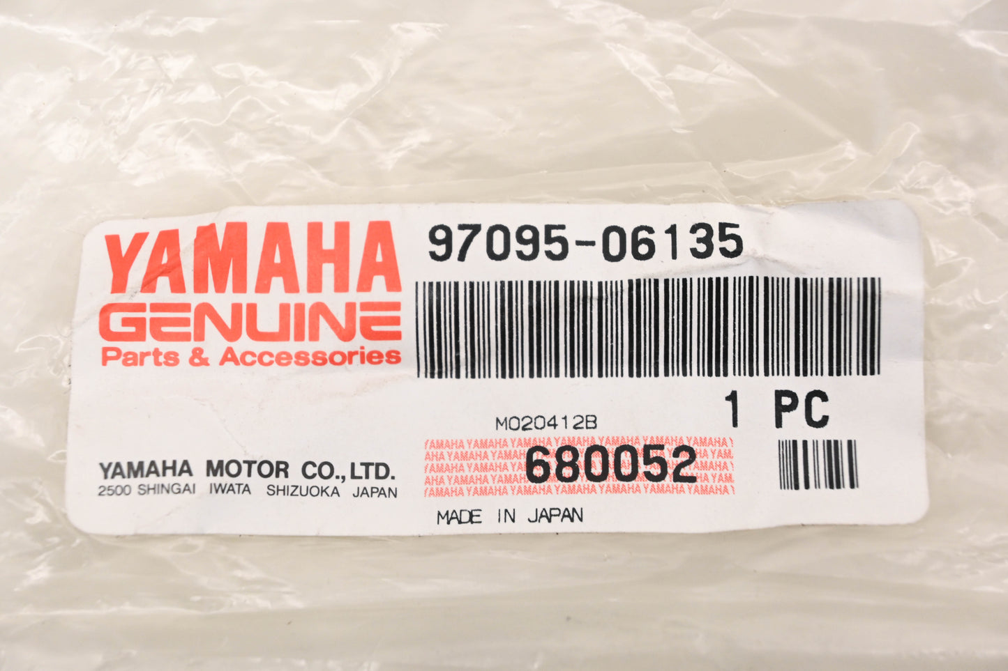 New OEM Yamaha 97095-06135-00 Bolt NOS