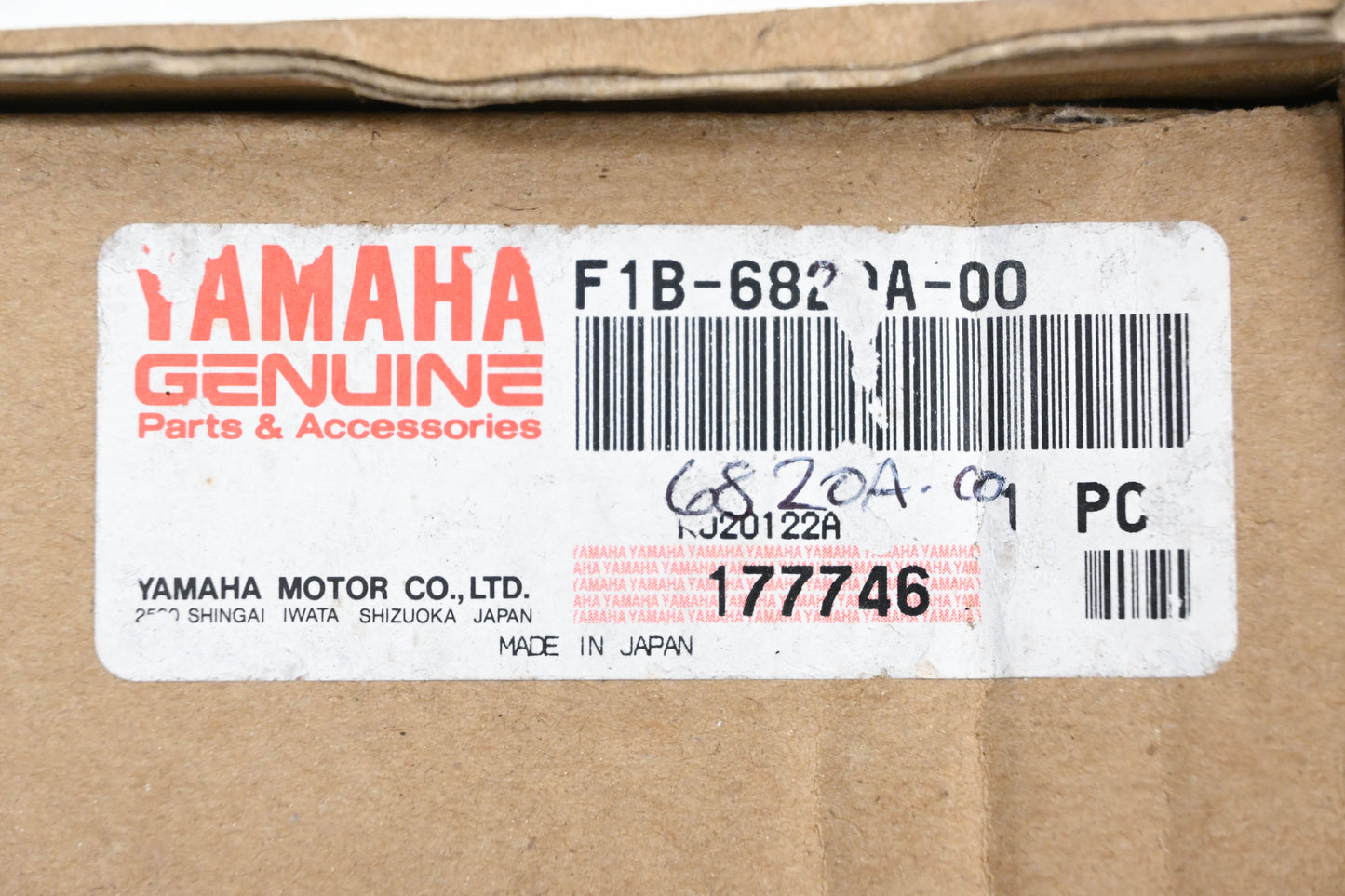 New OEM Yamaha F1B-6820A-00-00 LCD Display Meter Gauge Assembly NOS