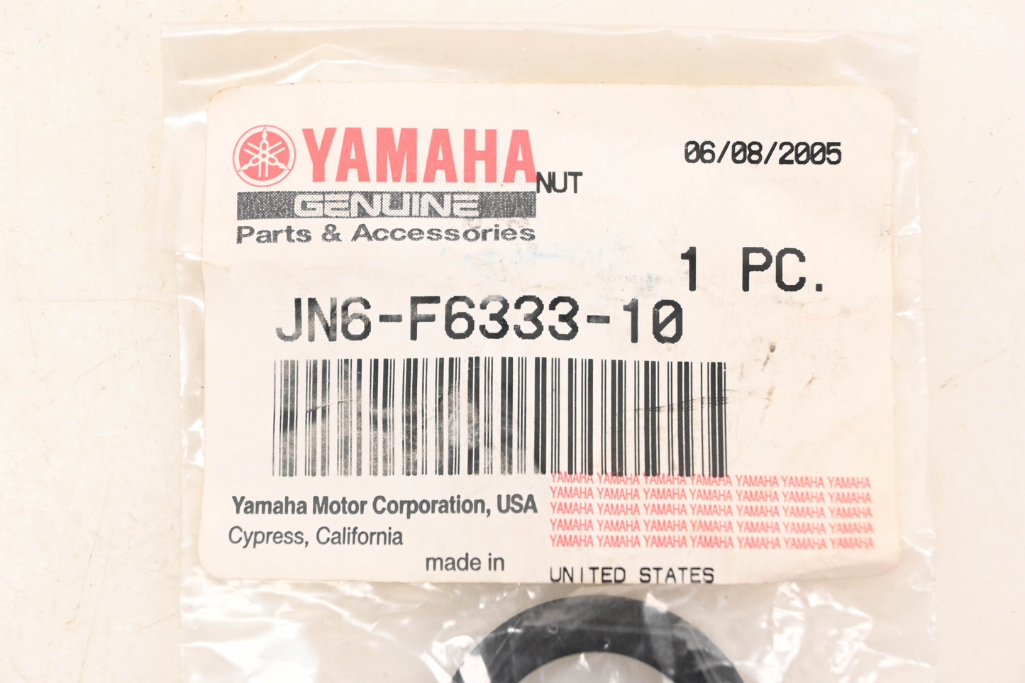 New OEM Yamaha JN6-F6333-10-00 Nut NOS