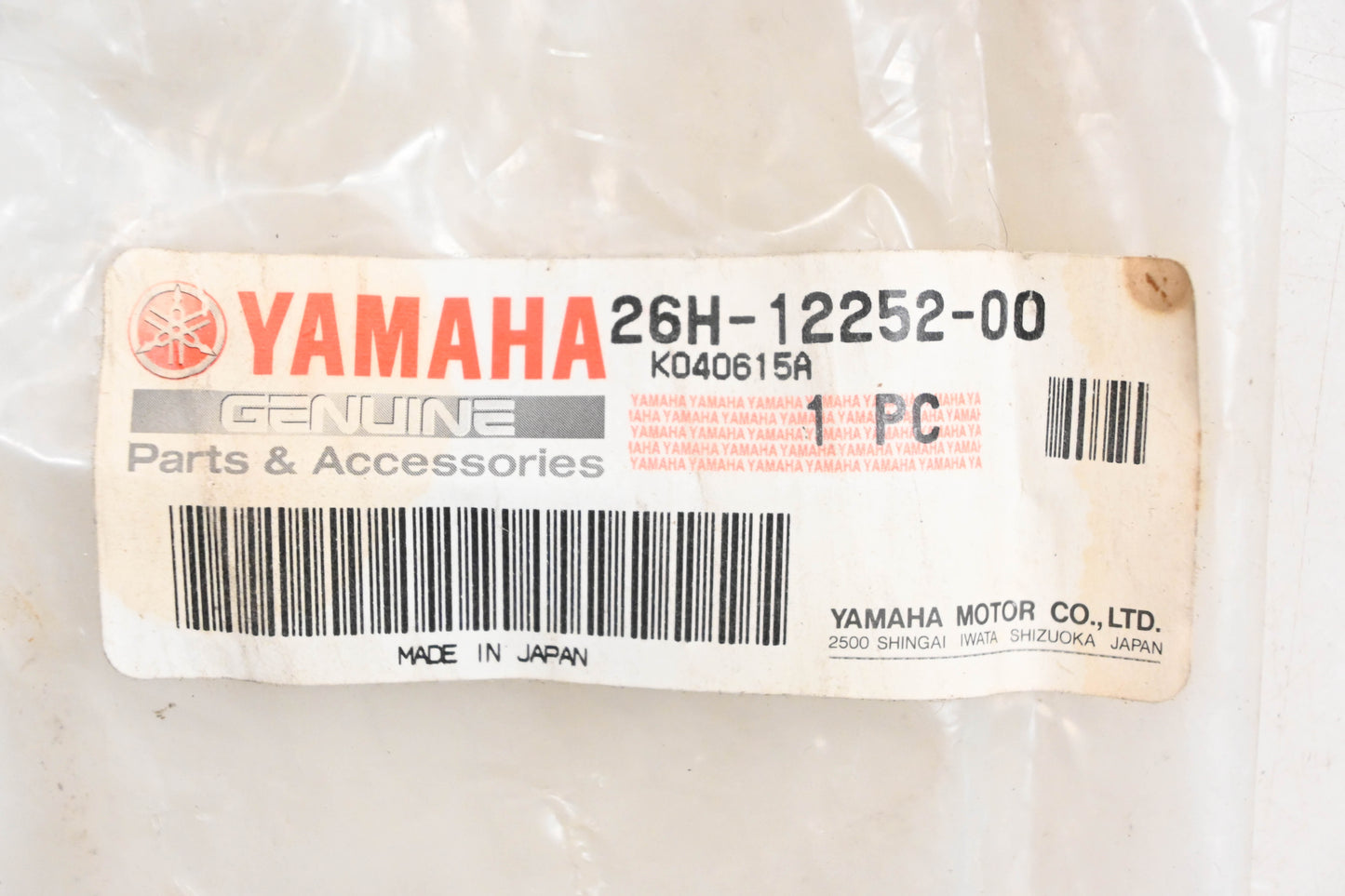 New OEM Yamaha 26H-12252-00-00 Cam Chain Damper NOS