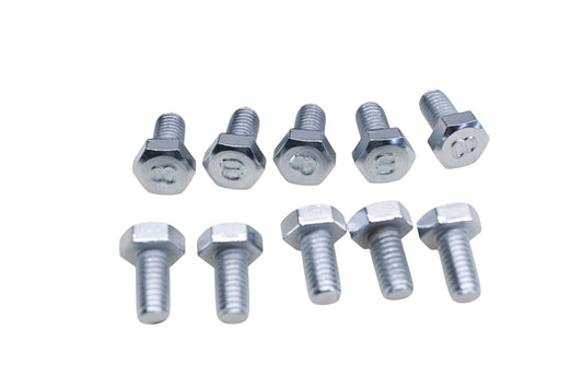 Aftermarket AA064-7 Hex Head M6-1.0 x 12mm Grade 8 Bolts Qty 10 NOS