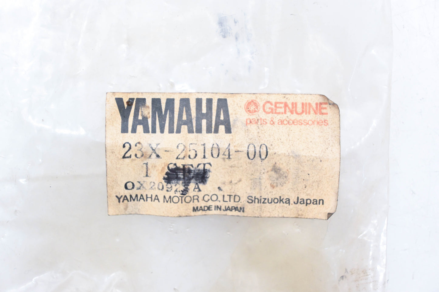 New OEM Yamaha 23X-25104-00-00 Spokes & Nipples NOS