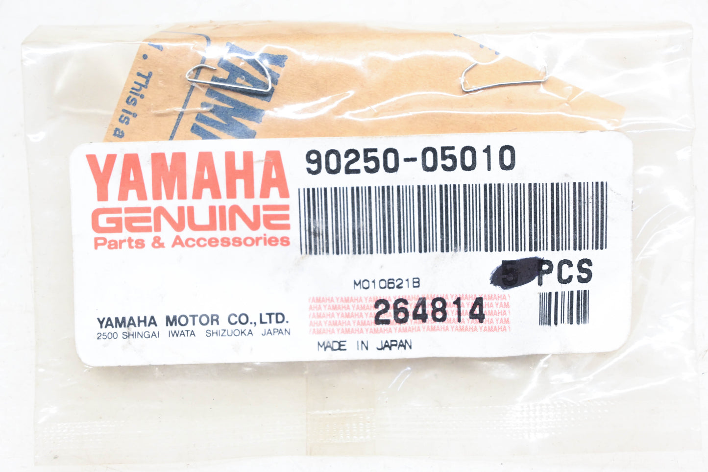 New OEM Yamaha 90250-05010-00 Straight Pin NOS