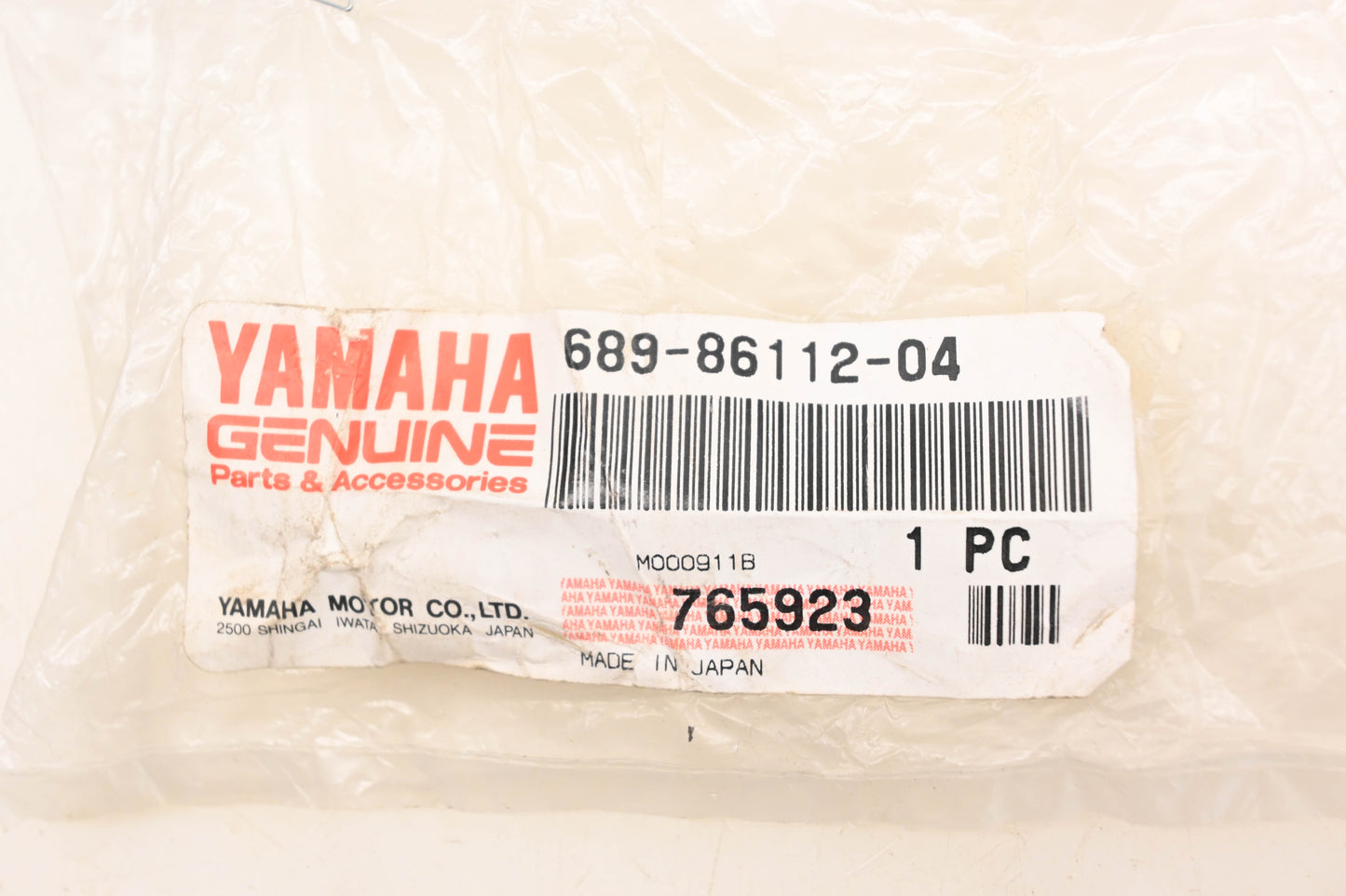 New OEM Yamaha 689-86112-04-00 Solenoid Bracket NOS