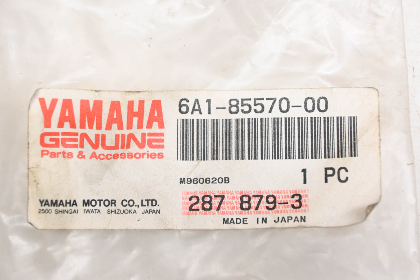 New OEM Yamaha 6A1-85570-00-00 Ignition Coil Assembly NOS