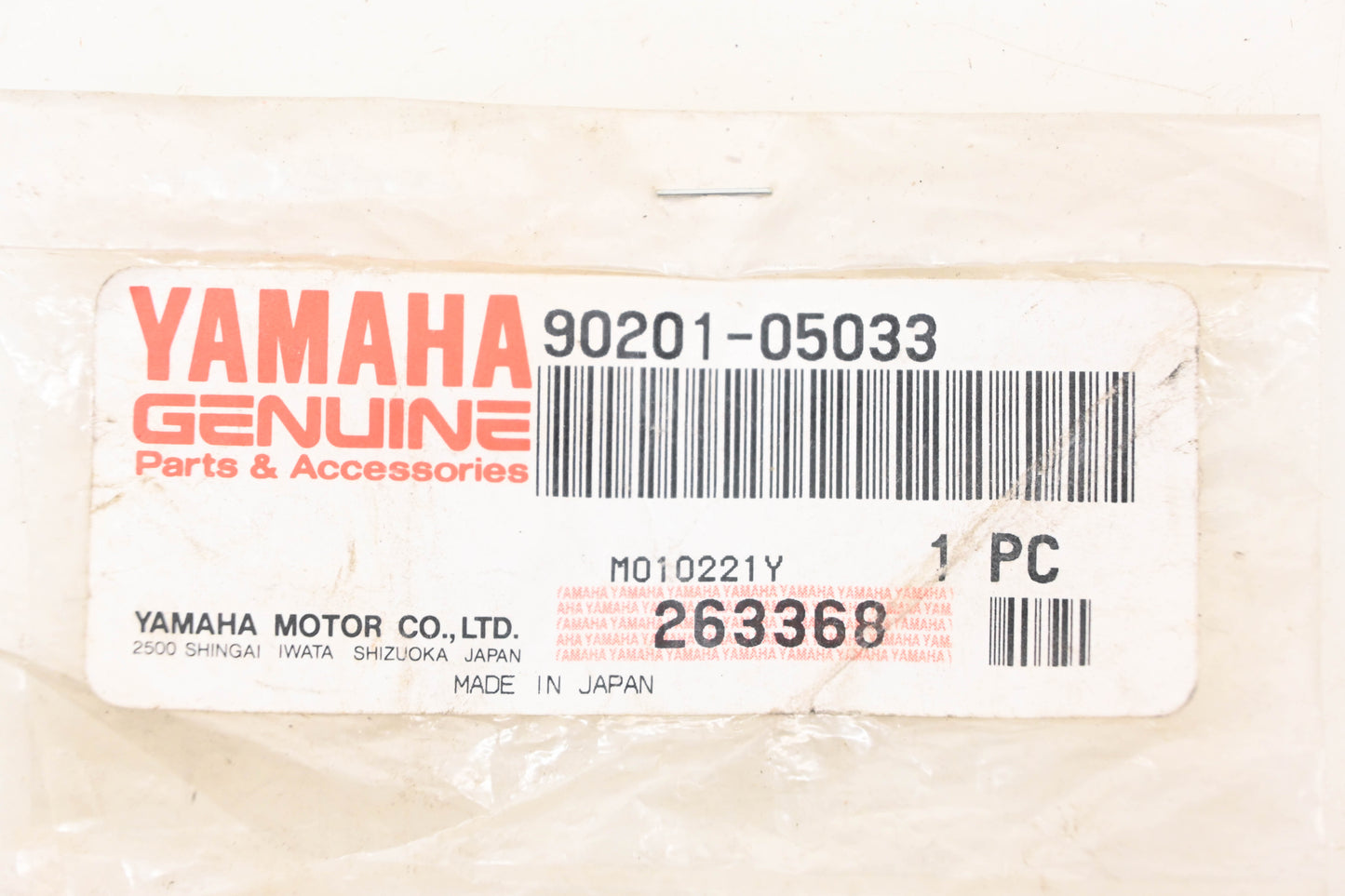 New OEM Yamaha 90201-05033-00 Washers Qty 2 NOS