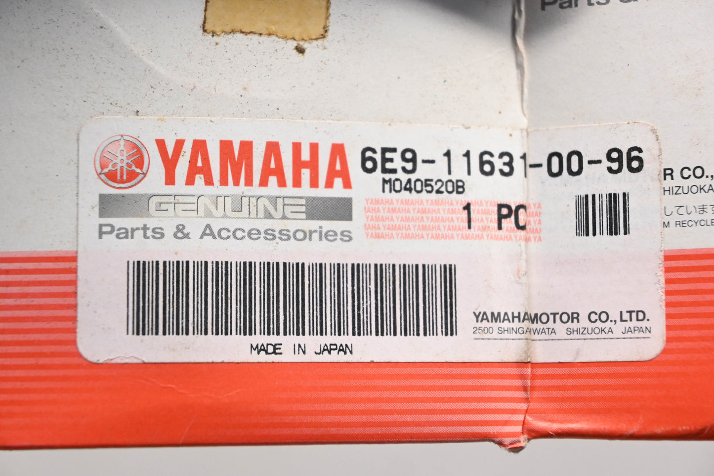 New OEM Yamaha 6E9-11631-00-96 Piston STD NOS