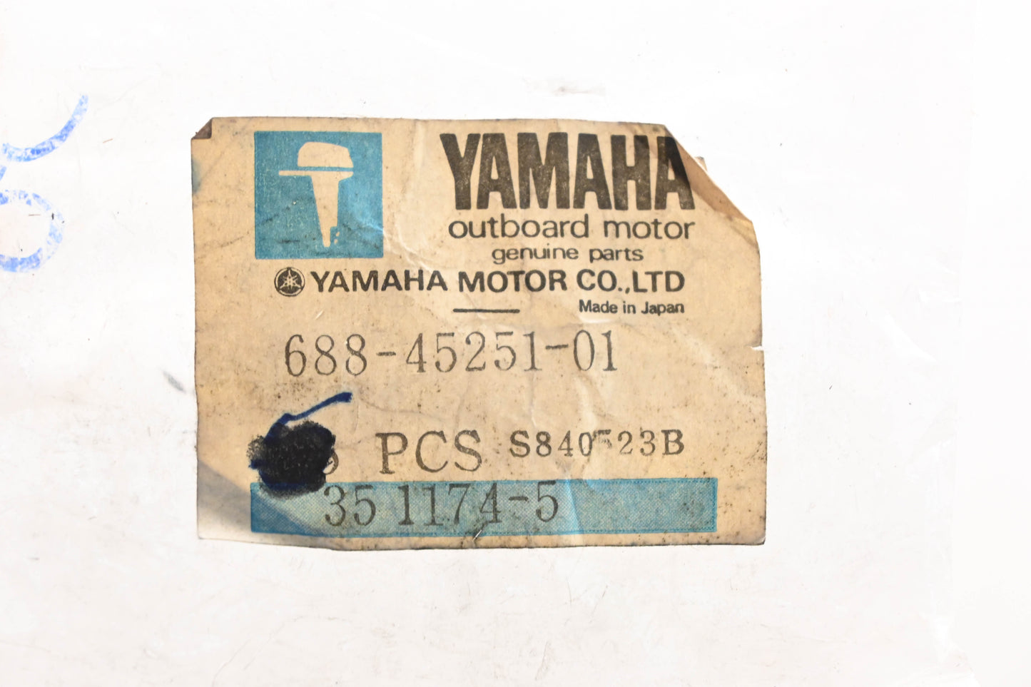 New OEM Yamaha 688-45251-01-00 Anode NOS