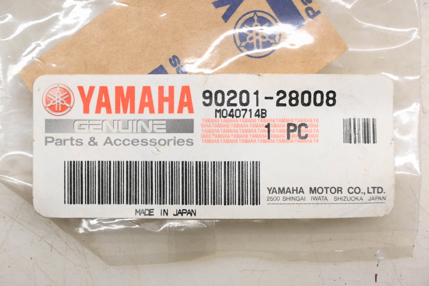 New OEM Yamaha 90201-28008-00 Plate Washer NOS