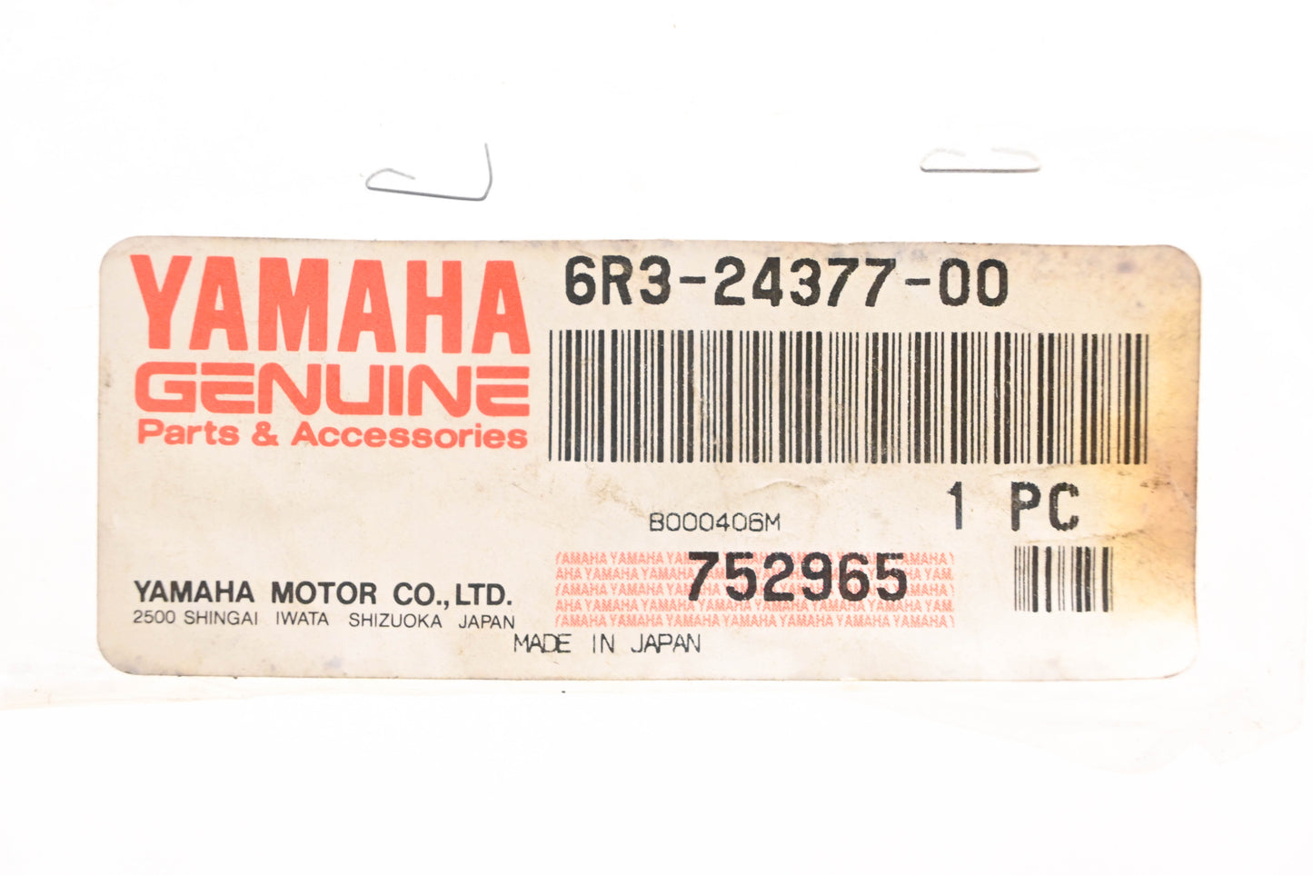 New OEM Yamaha 6R3-24377-00-00 Joint Pipe #3 NOS
