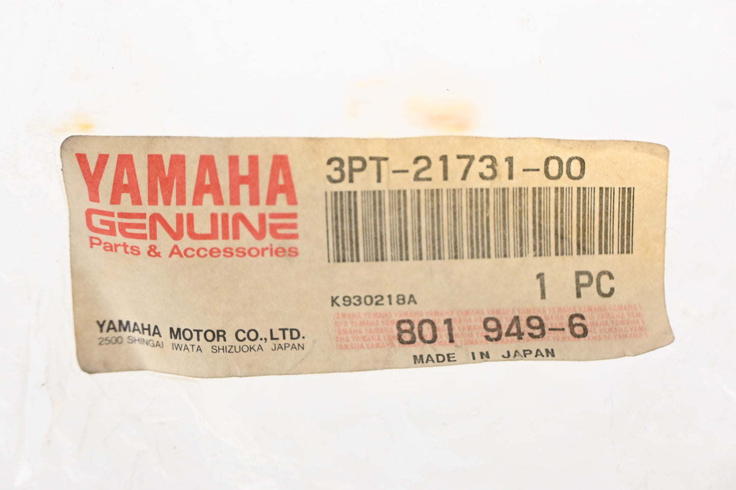 New OEM Yamaha 3PT-21731-00-00 Pink Side Cover NOS